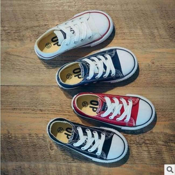 Planet Gates Black / 9 Classic Children Canvas Shoes Girls Boys Kids Sneakers 2018 Fashion Casual Baby Running Shoes Solid Color Child Sport Shoes