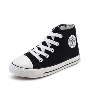 Planet Gates Black / 9 Classic Children Canvas Shoes Girls Boys Kids Sneakers 2018 Fashion Casual Baby Running Shoes Solid Color Child Sport Shoes