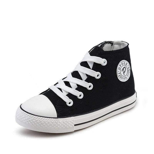 Planet Gates Black / 9 Classic Children Canvas Shoes Girls Boys Kids Sneakers 2018 Fashion Casual Baby Running Shoes Solid Color Child Sport Shoes