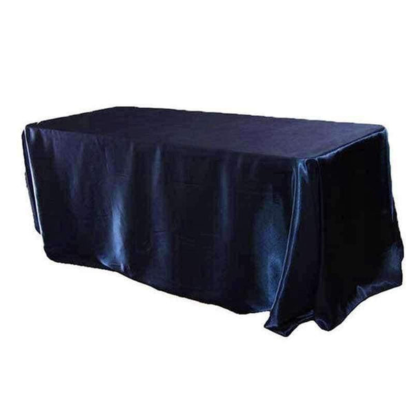 Planet Gates Black / 90 x 132 inch 90 x 132 inch Rectangular Satin Tablecloth White/Black Tablecloths Table Cover for Wedding Party Restaurant Banquet Decorations