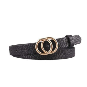 Planet Gates Black / 94cm Earnda Designer Women's Belt Gold Buckle Waist Belts For Women's Jeans Skinny Leather Strap High Quality Cinturon Mujer