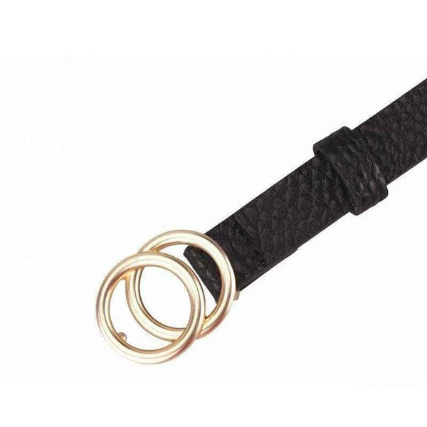 Planet Gates Black / 94cm Earnda Designer Women's Belt Gold Buckle Waist Belts For Women's Jeans Skinny Leather Strap High Quality Cinturon Mujer