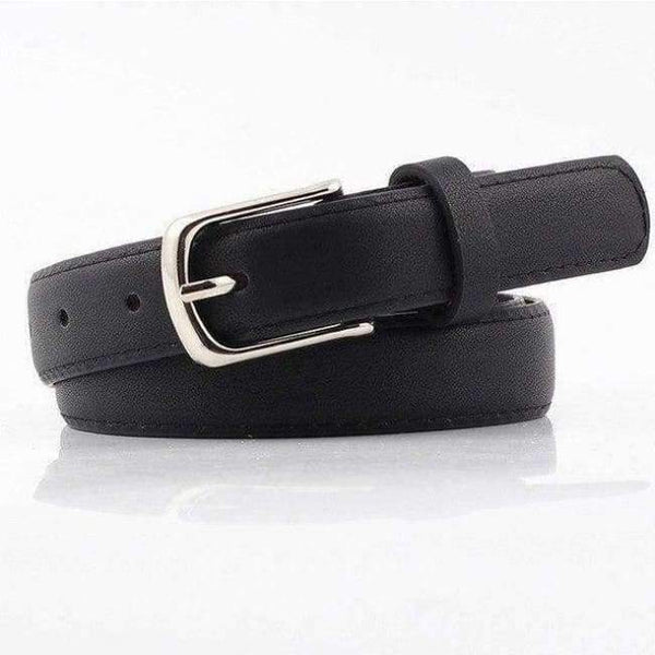 Planet Gates Black / 95cm Belts Women high quality Alloy buckle fashion students jeans  belts brown leather black strap belt women