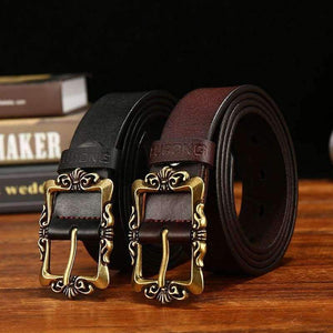 Planet Gates black / 95cm New Style Genuine Leather Belt Woman Luxury Cow Leather Genuine Woman Embossed Belts Fashion Designer Cow Women's Belt Black