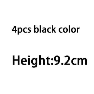 4Pcs/set Carving TV Cabinet Sofa Hairpin Table Legs  Aluminum Alloy For Table Home Accessories Simple Modern Furniture Wire Legs