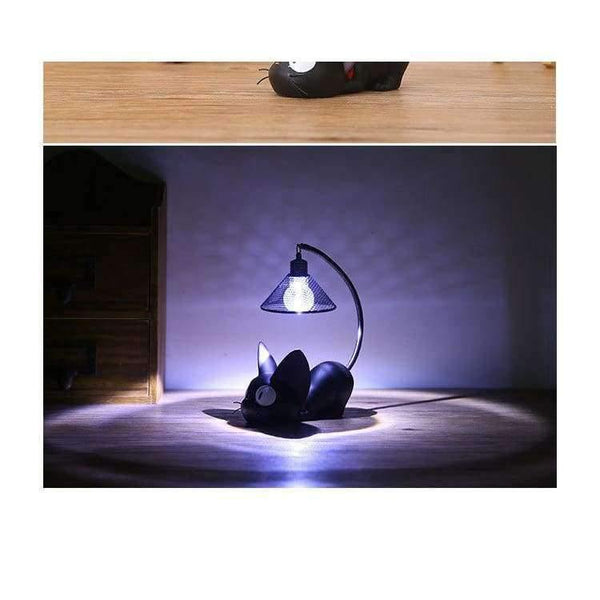 Planet Gates Black A / 8cm12cm17cm Home Decoration Accessorie Manualidades Miniature Decoration Small Cat Night Light Resin Crafts Decoration