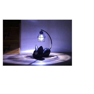 Planet Gates Black A / 8cm12cm17cm Home Decoration Accessorie Manualidades Miniature Decoration Small Cat Night Light Resin Crafts Decoration