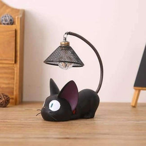 Planet Gates Black A / 8cm12cm17cm Home Decoration Accessorie Manualidades Miniature Decoration Small Cat Night Light Resin Crafts Decoration