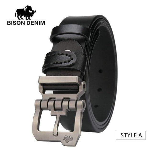 Planet Gates BLACK A / China / 110cm Genuine leather belt for men gift designer belts men's high quality Cowskin Personality buckle,Vintage jeans