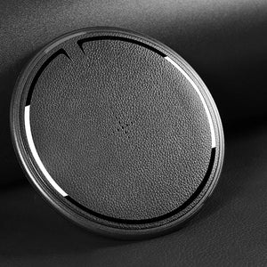 Planet Gates Black A ROCK For iPhone Samsung Wireless Charger, 10W Desktop Smart Phone Qi Wireless Charger For iPhone X Galaxy S8 Note 8 WPC FOD