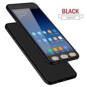 Planet Gates Black / A8 2018 ZNP 360 Full Protection Cover Case For Samsung Galaxy J4 J6 Plus 2018 With Glass Phone Case For Samsung J8 A7 A8 Plus 2018 Case