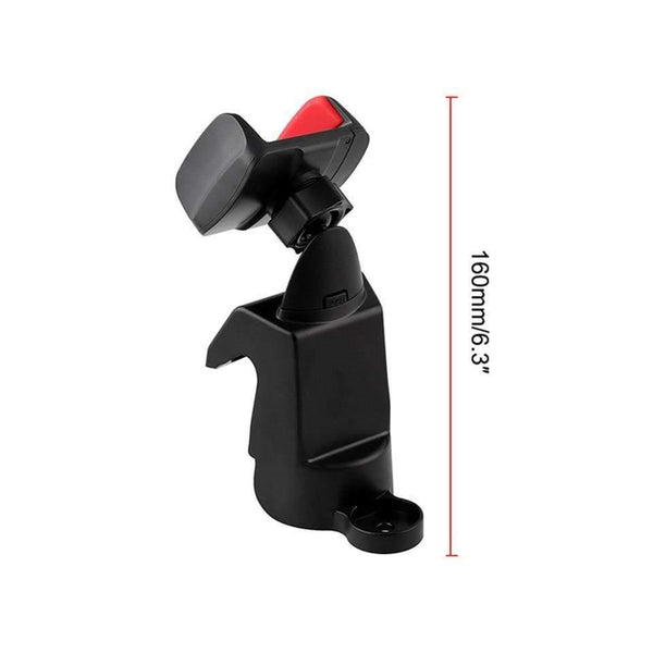 Planet Gates Black ABS Mobile Phone Ipad Support Car GPS Support Dash Holder for Jeep Wrangler JK 2012-2017