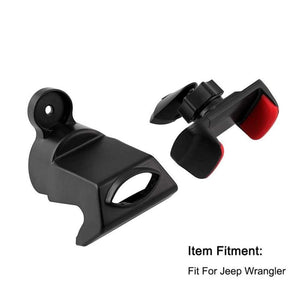 Planet Gates Black ABS Mobile Phone Ipad Support Car GPS Support Dash Holder for Jeep Wrangler JK 2012-2017