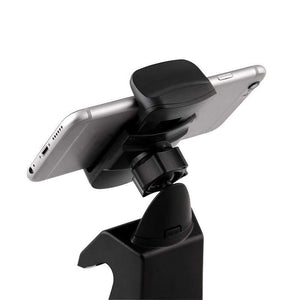 Planet Gates Black ABS Mobile Phone Ipad Support Car GPS Support Dash Holder for Jeep Wrangler JK 2012-2017