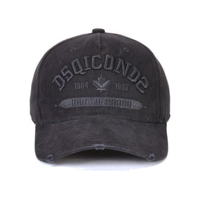 Planet Gates Black / Adjustable Baseball Cap Men Women Hat Black Embroidery DSQ2 letters Casual Cap Hip Hop Cap Snapback Caps Bone Dad Hat