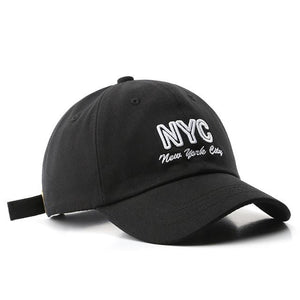 Planet Gates Black / Adjustable Cotton Baseball Cap for Women and Men NYC Embroidery Hats Boys Girls Hip Hop Hat Summer Visors Cap Casual Snapback Hat