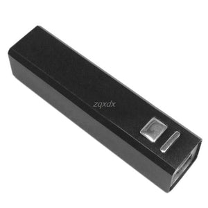 Planet Gates Black Aluminum USB Power Bank Case 18650 Battery Charger Case DIY Kit for iPhone 5S 6S Z17 Drop ship