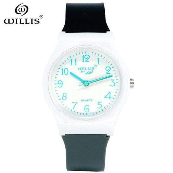 Planet Gates Black and gray Sports Children Watches Kids Silicone Quartz Cute Watch For Boy Girl waterproof Swimming Wristwatch