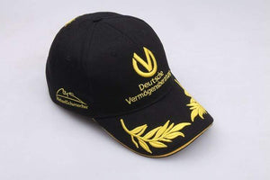 Planet Gates Black And Red Snapback hat Buckle Adjustable For Schumacher Signature F1 Formula One Brand Baseball Cap