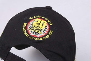 Planet Gates Black And Red Snapback hat Buckle Adjustable For Schumacher Signature F1 Formula One Brand Baseball Cap