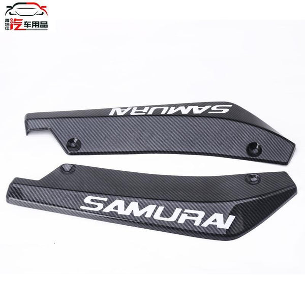 2pcs Universal Car Rear Bumper Lip Spoiler Canards Wrap Angle Scratch Protector Diffusers ABS Car Exterior Parts For Bmw x1 e30