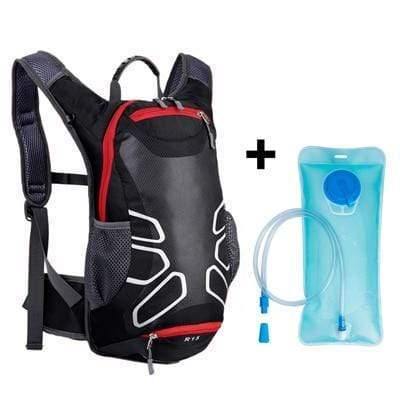 Planet Gates Black and water bag Bicycle Bag Shoulder Backpack Ultralight Sport Riding MTB Hydration Backpack 15L Bike Bicycle Cycling Backpack