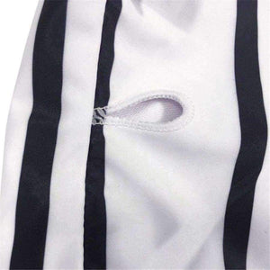 Planet Gates Black and white striped Bikini set women push up swimsuit women swimwear 2018 sexy Low waist bandeau bathing suit new