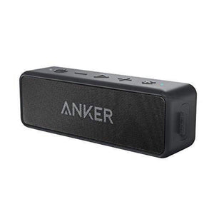 Planet Gates Black Anker Soundcore 2 Portable Bluetooth Wireless Speaker Better Bass 24-Hour Playtime 66ft Bluetooth Range IPX7 Water Resistance