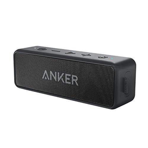 Planet Gates Black Anker Soundcore 2 Portable Bluetooth Wireless Speaker Better Bass 24-Hour Playtime 66ft Bluetooth Range IPX7 Water Resistance