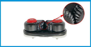 Planet Gates Black Anodized Aluminium Cam cleat Boat Cam cleats Matic Fairlead Marine Sailing Sailboat Kayak Canoe Dinghy Accessories