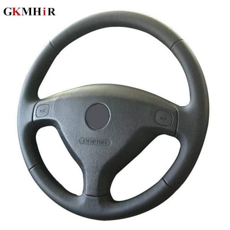 Planet Gates Black Artificial Leather Car Steering Wheel Cover for Opel Zafira A 1999-2005 Buick Sail Opel Astra G H 1998-2007 Wheel Cover