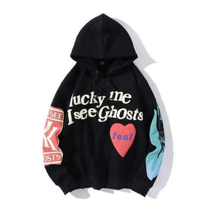 Planet Gates Black / Asian M Fleece Skull Graffiti Mens Sweatshirt Oversize Harajuku Loose Casual Couple Hoodies Stranger Things Hooded Hoodie