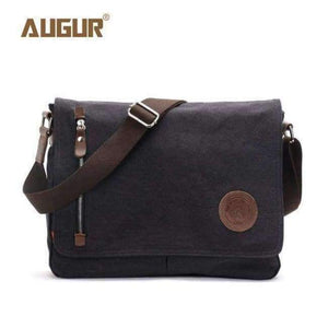 Planet Gates black Augur 2018 Canvas Leather Crossbody Bag Men Military Army Vintage Messenger Bags Shoulder Bag Casual Travel school Bags