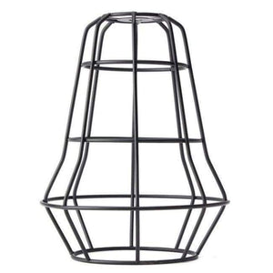 Planet Gates Black B Smuxi Retro Vintage Industrial Lamp Covers Pendant Trouble Light Bulb Guard Wire Cage Ceiling Hanging Bars Cafe Lamp Shade