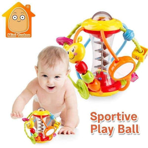 Planet Gates Black Baby Rattle Activity Ball Rattles Educational Toys For Babies Grasping Ball Puzzle Playgro Baby Toys 0-12 Months climb Learning