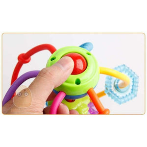 Planet Gates Black Baby Rattle Activity Ball Rattles Educational Toys For Babies Grasping Ball Puzzle Playgro Baby Toys 0-12 Months climb Learning