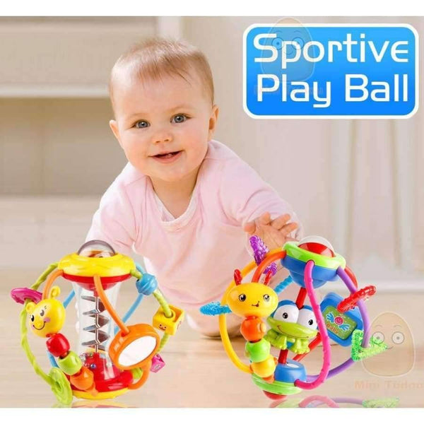 Planet Gates Black Baby Rattle Activity Ball Rattles Educational Toys For Babies Grasping Ball Puzzle Playgro Baby Toys 0-12 Months climb Learning