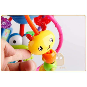 Planet Gates Black Baby Rattle Activity Ball Rattles Educational Toys For Babies Grasping Ball Puzzle Playgro Baby Toys 0-12 Months climb Learning