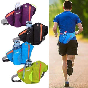 Planet Gates Black Bags Running Fanny Women Pack Pouch Belt Men Purse Mobile Phone Pocket Case Camping Hiking Sports Hot Sale Water Bottle