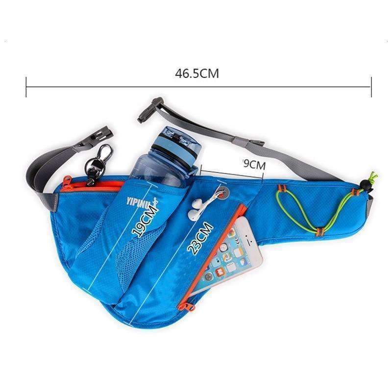 Planet Gates Black Bags Running Fanny Women Pack Pouch Belt Men Purse Mobile Phone Pocket Case Camping Hiking Sports Hot Sale Water Bottle
