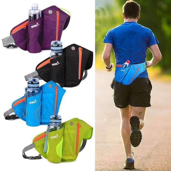 Planet Gates Black Bags Running Fanny Women Pack Pouch Belt Men Purse Mobile Phone Pocket Case Camping Hiking Sports Hot Sale Water Bottle