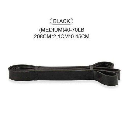 Planet Gates Black Bands Rubber Bands Body Building Elastic Training Bands for Fitness Body Gym Pilates Exercise Weight Lifting Workout