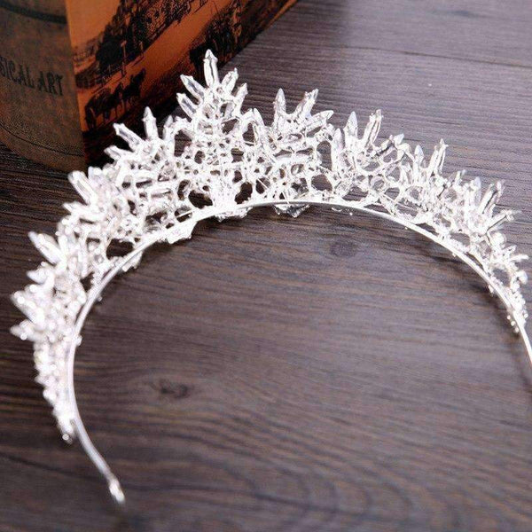 Planet Gates Black Baroque Crown Tiaras Queen Vintage Crystal Rhinestone Bridal Hair Accessories Bride Headbands Wedding Hair Jewelry