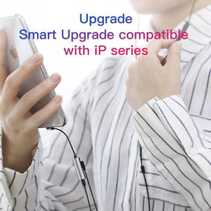 Planet Gates Black Baseus 2 in 1 Aux Audio Cable Splitter for iPhone Xs Max 7 Extension USB Cable Adapter for iPhone To 3.5mm Jack Earphone Adapter
