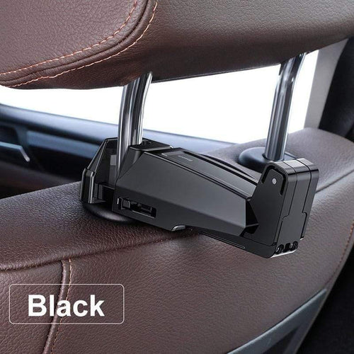 Baseus Car Phone Holder Headrest Hooks for iPhone Huawei Back Seat Hook Car Mount Holder Fastener Seat Back Organizer Bag Hanger