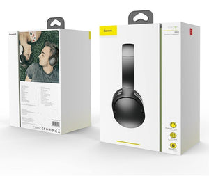 Baseus D02 Bluetooth Headphone, Foldable 25 Hours Music Play Wireless headphones Portable Bluetooth Earphone with Mic for Phone - Planet Gates