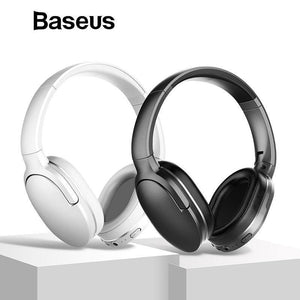 Planet Gates BLACK Baseus D02 Bluetooth Headphone, Foldable 25 Hours Music Play Wireless headphones Portable Bluetooth Earphone with Mic for Phone