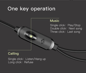 Planet Gates Black Baseus H04 Bass Sound Earphone In-Ear Sport Earphones with mic for xiaomi iPhone Samsung Headset fone de ouvido auriculares MP3