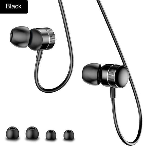 Planet Gates Black Baseus H04 Wired Earphone For Phone Stereo Headset Jack 3.5mm In-Ear Earphone With Mic Earbuds Earpiece Fone De Ouvido kulakl k