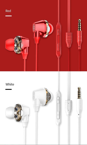 Planet Gates Black Baseus H10 Dual Dynamic Driver Wired Earphone For Phone Stereo Sound Casque 3.5mm Jack Earpiece With Mic kulakl k Fone De Ouvido